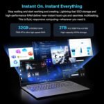 GEEKOM GeekBook X16 Pro 2.8 lbs Laptop, 16" IPS 2.5K 16:10 Laptop Computer, Ultra 9 185H, 32GB LPDDR5x 7500MHz RAM 2TB SSD, Up to 17 Hour, USB4, Fingerprint, Dual Fan, Copilot, Windows 11 Pro - Image 7