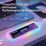 2TB NVMe M.2 2280 SSD, PCIe Gen3 3D NAND Internal Solid State Drive, Dynamic SLC Cache, Up to 3500MB/s, For Students, Office Work, Gaming, Home Entertainment, Compatible with Desktop or Laptop GM328 - Image 7
