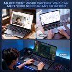 MOONFISH 2026 Laptop Computer Window 11, Core i7 Processor 15.6 Inch Lap Top, 16GB RAM 512GB SSD, Backlit Keyboard, FHD 1920 * 1080, Office 365, Business, Student - Image 8