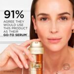 L'Oreal Paris Age Perfect Serum Le Duo, Brightening, Firming and Anti-Aging Serum for Face with Collagen Peptide, Niacinamide, Vitamin C and B3, 1 fl oz + Sample - Image 2