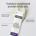 Neutrogena Hair Restore Pro Collagen Peptide Supplement Powder, 20 ct - Image 4