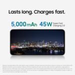 Samsung Galaxy A56 5G Cell Phone, 256GB AI Smartphone, Unlocked Android, AI Photo Edits, Large Screen, Long Battery Life, 2025, US 1 Yr Manufacturer Warranty, Awesome LightGray - Image 7