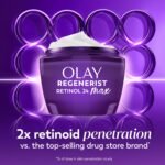 Olay Retinol Night Cream for Women, MAX, Anti-Aging Face Mousturizer, Fragrance-Free, Non Greasy - Anti-Wrinkle, Smooth Fine Lines, Hydrating Skin Care - Triple Collagen Cream, Niacinamide, 2.6oz - Image 9