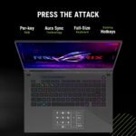 ASUS ROG Strix G16 (2025) Gaming Laptop, 16” ROG Nebula 16:10 2.5K 240Hz/3ms, NVIDIA® GeForce RTX™ 5070 Ti, AMD Ryzen™ 9 9955HX3D Processor, 32GB DDR5-5600, 1TB PCIe Gen 4 SSD, Wi-Fi 6E, Win 11 Home - Image 5