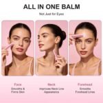 PDRN Pink Collagen Volume Multi Balm Stick for Eyes, Face & Neck | Under Eye Balm Stick for Dark Circles, Puffiness, Fine Lines & Wrinkles, Firming Skin Care with Centella & Vitamin E, 2 pcs - Image 6