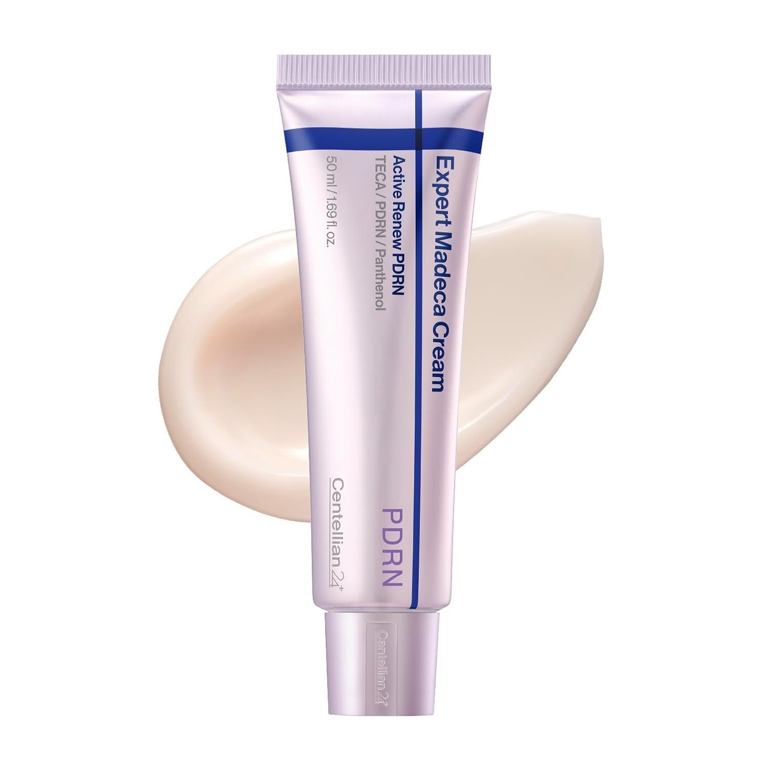 51-JcdA26HL._SL1500_.jpg CENTELLIAN 24 Madeca Cream Active Renew PDRN - Korean Face Moisturizer, Firming & Hydrating Anti-Aging Cream with TECA, Hyaluronic Acid & Panthenol, Skin Barrier Repair, 1.69 fl oz - Image 1