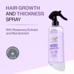 Bare Anatomy Nature x Science Rosemary Water Spray for Hair Growth & Hair Thickness with Rice Water |100% Natural Extract | Soft & Smooth Hair| Controls Hairfall| Non-Greasy & Fast Absorbing | 200ml - Image 2