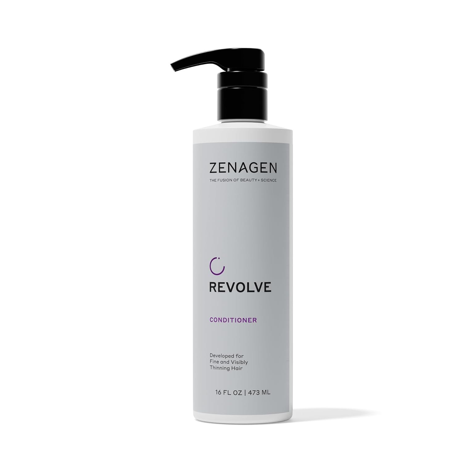 51H1vUUlitL._SL1500_.jpg ZENAGEN Revolve Conditioner (Unisex) | Supports Scalp Health & Appearance of Fuller, Healthier Hair, Developed for Fine & Visibly Thinning Hair, Plant-Based, Color-Safe, Vegan - Image 1