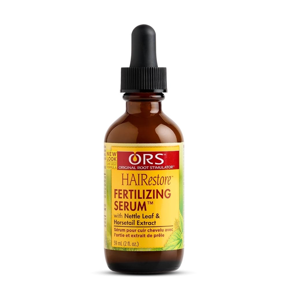 51Oq-2s6iL._SL1000_.jpg ORS HAIRestore Herbal Hair Serum, Fertilizing Serum with Nettle Leaf and Horsetail Extract, (2.0 oz) - Image 1