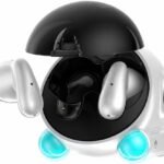 Wireless Earbuds Cute Mini Submarine Design, Lightweight in-Ear Headphones with 4H Playtime, Comfortable Fit for Work, Leisure, Commuting and Daily Use, Portable Wireless Earphones