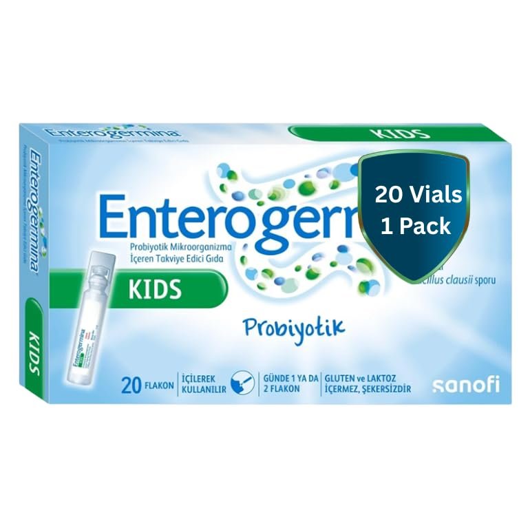 51qn-8GA0aL.jpg EnterogerrminaKids - 20 Vials - Pack of 1 - Image 1