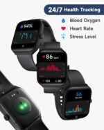 1.95" Smart Watch for Men Women with ALEXA, Fitness Watch for Android iOS | Call Function, Message Notifications, Pedometer, Heart Rate, Sleep Monitor, 100 Sport Modes, IP68 Waterproof, 100 Watch Faces - Image 3