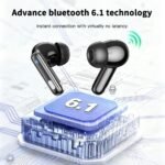 IP7 Wireless Earbuds for Sport Bluetooth Earbuds with Bass Stereo for boy | Wireless earbuds with Bluetooth 5.4 ANC noise Reduction LED Display 90 hours playtime and IPX7 waterproof for Gym Running - Image 2