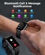 Smart Watch Fitness Tracker (Answer/Make Call), 24/7 Heart Rate Spo2 Blood Pressure Monitor Sleep Tracker, 114 Sports Modes Pedometer Calorie Step Tracker, Waterproof Activity Tracker for Women Men - Image 2