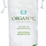 Organyc 100% Organic Cotton Rounds - Biodegradable Cotton, Chemical Free, For Sensitive Skin (70 Count) - Daily Cosmetics. Beauty and Personal Care