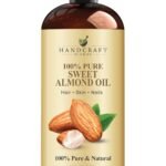 Handcraft Blends Sweet Almond Oil | 100% Pure and Natural | Bath & Body Oil | Premium Grade Carrier Oil | Skin | Hair | Body | Massage | Hexane-Free | 16 Fl Oz