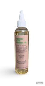 Glossed By Nae Voodoo Hair Growth Oil - Infused with Rosemary, Lemongrass, Grapeseed & Castor Oil for Hair Growth, Scalp Itchiness & Dry Scalp - 4 Fl Oz - All Hair Types - Image 2