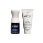 VIRTUE Healing Hair Oil & 6-in-1 Styling Cream Set | Heat protectant, adds shine, color-safe, sulfate-free, rich coconut fragrance blend, bond-repair with Alpha Keratin 60KU