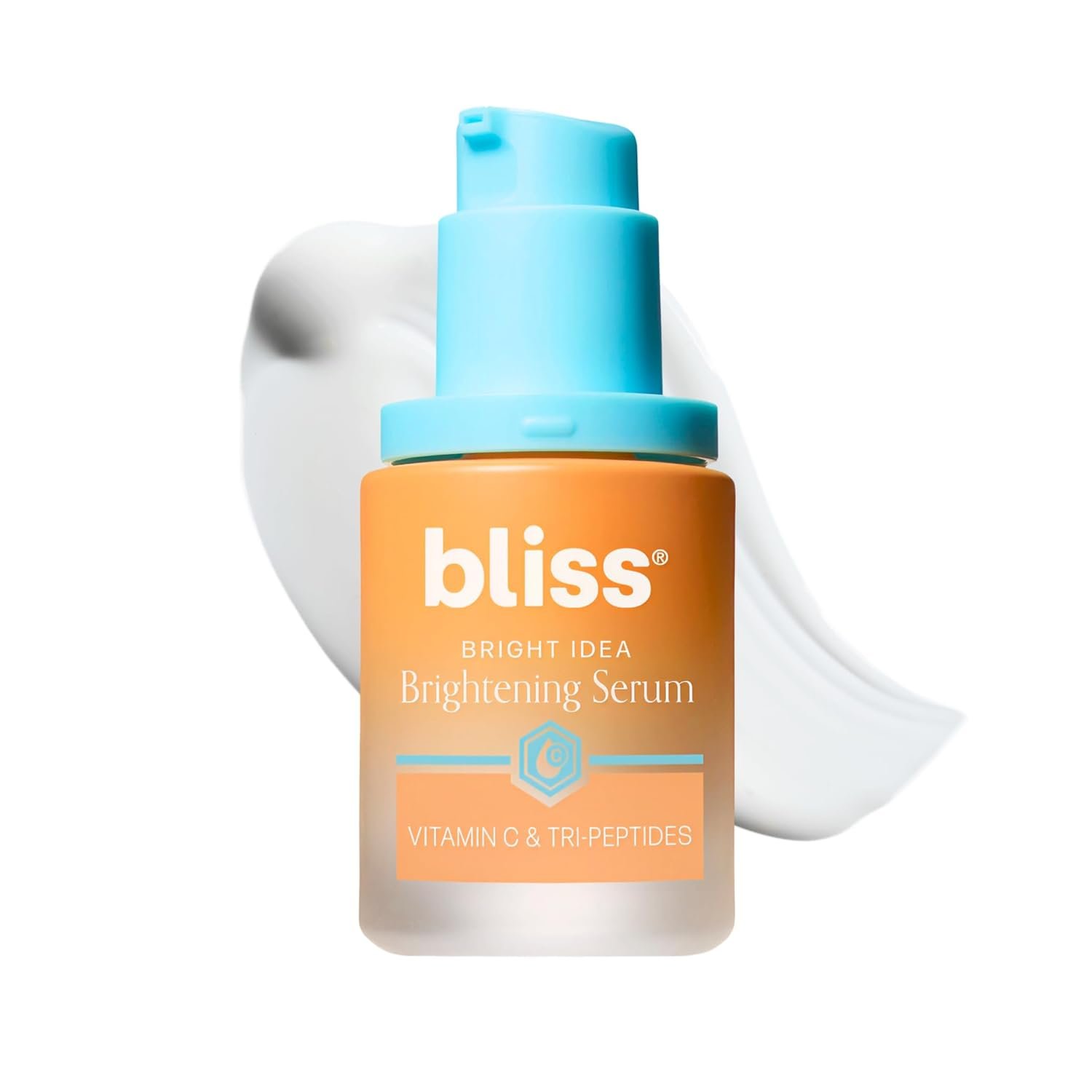 61GVPNDv1SL._SL1500_.jpg Bliss Vitamin C + Tri-Peptide Face Serum - Stabilized Vitamin C for Dark Spots, Fine Lines & Firmness - Brightening Serum with Collegen Boosting Peptides, Hyaluronic Acid, Squalane - 1 Fl Oz - Image 1