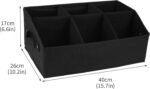 Supplement Storage Organizer, Fabric Vitamin Organizer with Handle, 6 Compartments Fitness Supplement Organizer, Kitchen Pantry Organization for Vitamin, Medicine, Fish Oil, Protein Powder - Image 7