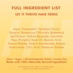 Handmade Heroes 100% Natural Rosemary Hair Tonic with Pumpkin Seed Extract for Hair Thinning - Hair Tonic for Men and Women - Thickening and Lusher Looking Hair - Image 9