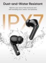 Wireless Earbuds Deep Bass Sound Ear Buds, Bluetooth 5.3 Headphones 48H Playtime, LED Display Earphones with Mic, IPX7 Waterproof Lightweight in-Ear Buds, Touch Control for iPhone TV Laptop Black - Image 8