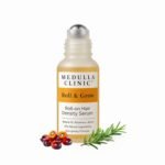Hair Growth Serum Roll-On – 5% Rosemary, 3% Protein & 2% Caffeine – Batana Oil & Biotin for Scalp & Hair Thickening – Targeted Non-Greasy Treatment – 1 fl oz (30 ml)