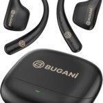 BUGANI Open Ear Earbuds, Open Ear Headphones Running Earbuds Wireless Headphones Bluetooth Wireless 5.4, Noise Cancelling Earbuds 40H Playtime, IPX5 Waterproof Earphones for Workout, Running, Sport