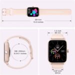 Fitpolo Smart Watch for Women Android & iPhone, Alexa Built-in [1.8" HD Screen] IP68 Waterproof Fitness Watch with Bluetooth Call (Answer/Make), Heart Rate/Sleep/SpO2 Monitor, 105 Sports Trackers - Image 7