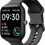 1.95" Smart Watch for Men Women with ALEXA, Fitness Watch for Android iOS | Call Function, Message Notifications, Pedometer, Heart Rate, Sleep Monitor, 100 Sport Modes, IP68 Waterproof, 100 Watch Faces