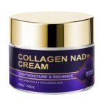 NAD Cream with Collagen & Retinol Anti Aging Face Moisturizer, Hyaluronic Acid, Day & Night Cream, For Wrinkles, Firming & Smoothing, For Dry, Crepey Skin 1.76 oz
