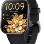 MorePro Health Fitness Tracker (Make/Answer Call), 24/7 Heart Rate Monitor with Blood Pressure, Blood Oxygen, Sleep Tracking, 120+ Sports Modes Smart Watch, Compatible with iOS Android