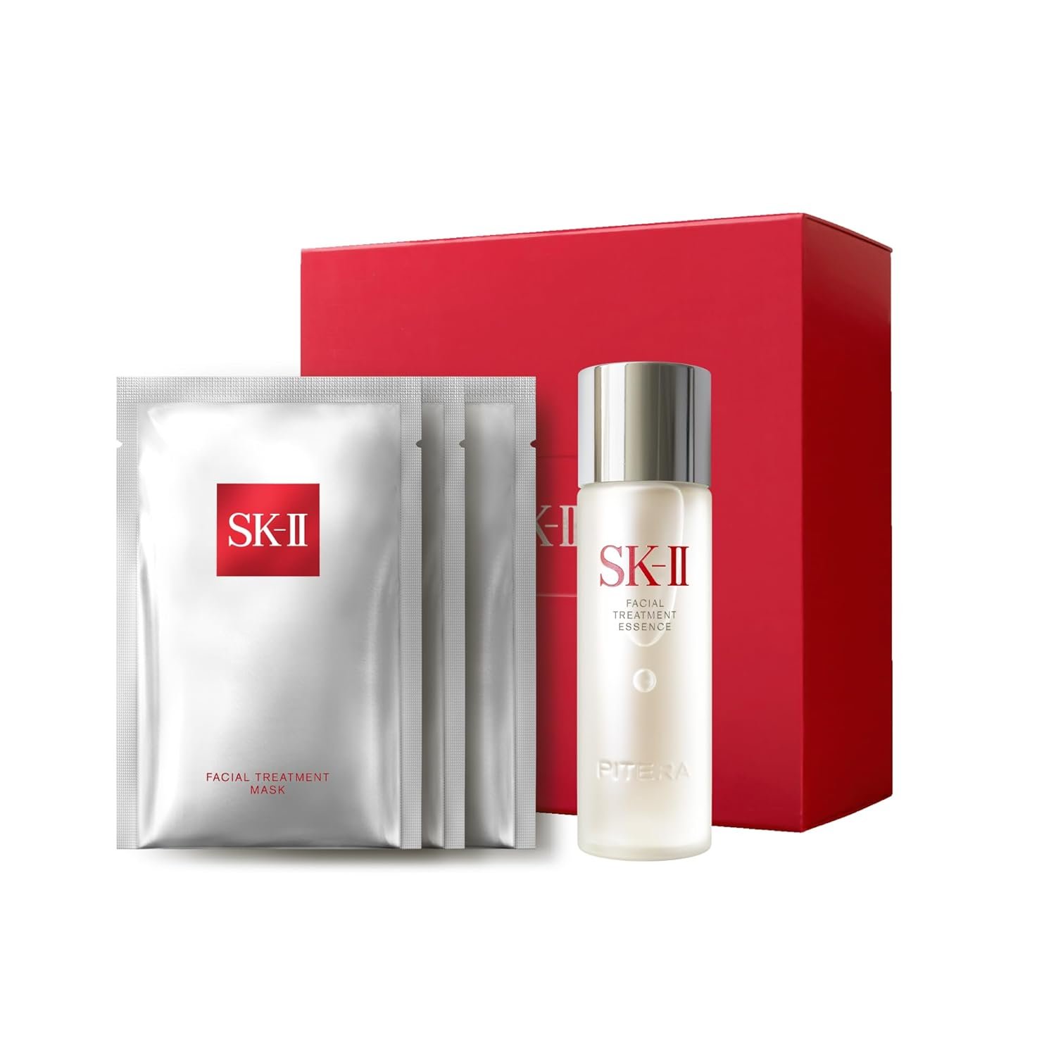 61oNY3CSJQL._SL1500_.jpg SK-II Glow Up Duo Anti-Aging Skin Care Set - Includes Facial Treatment Essence Skincare & 3 Hydrating Face Masks - Targets the Appearance of Fine Lines, Sun Spots & Dull Skin (4 Count) - Image 1