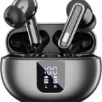 IP7 Wireless Earbuds for Sport Bluetooth Earbuds with Bass Stereo for boy | Wireless earbuds with Bluetooth 5.4 ANC noise Reduction LED Display 90 hours playtime and IPX7 waterproof for Gym Running