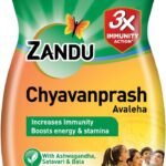 Zandu Chyawanprash Avaleha- 900g | Improves Respiratory and Digestive Health, Boosts Strength and Stamina, 2X Immunity | Enriched with 39 Vital Ayurvedic Herbs Like Amla, Asvagandha,