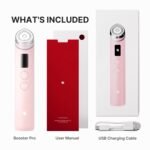 medicube Booster Pro | 6-in-1 Real Glass Glow Beauty Massager | for Clear, Radiant, Firmer-Looking Skin | Korean Skin Care | Pink - Image 9