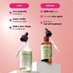 Mielle Organics Rosemary & Mint Light Hair Oil, Split Ends & Dry Scalp Treatment - Infused with Biotin & Essential Oils for Strengthening, Soothing, Moisturizing & Encouraging Longer Hair (2 Oz) - Image 4