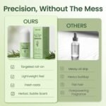 Rosemary Hair Growth Serum Roll-On with Caffeine & Niacinamide, Mess-Free Precision Scalp Treatment for Thinning Hair, Targets Hairline & Part, Non-Greasy Leave-In for Fuller-Looking Hair, 1.6 fl oz - Image 7