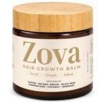 Zova Hair Growth Balm – Batana, Castor, Argan & Rosemary Oil Blend for Thicker, Stronger Hair – Deep Scalp Nourishing Hair Treatment for Men & Women – Natural Hair Repair & Moisturizing Balm 4 oz