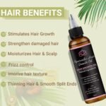 Lifewitqueenp Queenp Ayurvedic Hair Growth Oil, 1pcs | Hair Care Growth Oil, Lightweight, All Hair Types - Image 4
