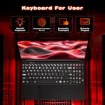Laptop, 15.6 inch Laptops Computer with Twin Lake N150 Processor(Beat to i3-1115G4, up to 3.6GHz), 16GB RAM 1TB SSD, Metal Shell Laptops, Backlit Keyboard with Fingerprint Unlock Lap Top, Win 11 Pro - Image 5