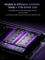 MALLRACE Gaming Laptop,16GB RAM 1TB NVMe SSD Laptop Computer with Numeric KB,AMD Ryzen 7 5825U (Beat Intel i7-1255,up to 4.5GHz), Radeon RX Vega 8 Graphics,16inch FHD Display AMD Laptop,Type_C,WiFi 6 - Image 3