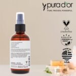PURA D'OR 3.3 Oz ORGANIC AM Moisturizing Face Oil - Morning Glow Hydrating Skincare -Lightweight Moisturizer for Glowing Skin - All Natural, Vegan, Paraben-Free - Women & Men, Ayurvedic Skin Care - Image 6