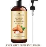 Handcraft Blends Sweet Almond Oil | 100% Pure and Natural | Bath & Body Oil | Premium Grade Carrier Oil | Skin | Hair | Body | Massage | Hexane-Free | 16 Fl Oz - Image 8