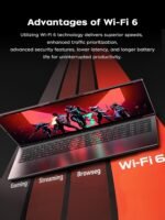 Gaming Laptop with Ryzen 7 7735HS (up to 4.75GHz),16GB DDR5 512GB NVMe SSD | 16 inch Laptop with AMD Radeon 680M,Backlit KB,Windows 11,1920x1200 FHD,WiFi 6,HDMI2.0.Full Function Type-C - Image 4