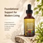 Maca Root Drops, Multi-Herbal Liquid Supplement with Ashwagandha, Fenugreek, Beet Root & L-Arginine, Feminine Balance, Energy & Vitality Support, 2 fl oz - Image 2
