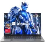 Light Gaming Laptop, ΑΜD Ryzen 7 5700U(8C/16T, Up to 4.3GHz), 16GB RAM 512GB NVMe SSD, WiFi 6, BT5.2, 2026 Laptop Computer, 15.6 Inch Laptop, Numeric KB, HDMI Type-C USB 3.2 Multitasking Laptop