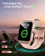Fitpolo Smart Watch for Women Android & iPhone, Alexa Built-in [1.8" HD Screen] IP68 Waterproof Fitness Watch with Bluetooth Call (Answer/Make), Heart Rate/Sleep/SpO2 Monitor, 105 Sports Trackers - Image 6