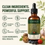 Lumvelle Wild Harvested Wormwood Drops, 7 Natural Ingredients Herbal Extract Supplement, Supports Digestive Balance & Gut Wellness, Reduce Bloating & Detox, Boost Vitality & Immune, Alcohol-Free - Image 7