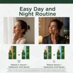 Tree of Life Face Serum Set - Vitamin C, Retinol & Hyaluronic Acid for Brightening, Firming & Hydrating - Anti Aging Skin Care Set - Dermatologist Tested - 1 Fl Oz (Pack of 3) - Image 3